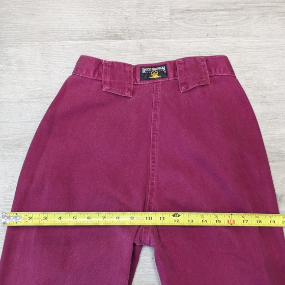 Vintage Rocky Mountain Burgundy Jeans - Picture 6 of 14